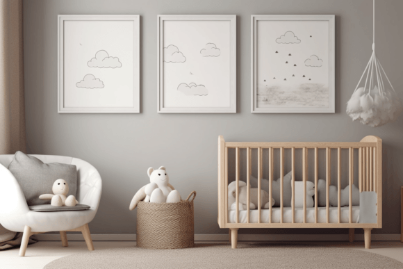 Download Nursery Mockup, Kids Photo Frame Mockup - Nursery mockup Collection