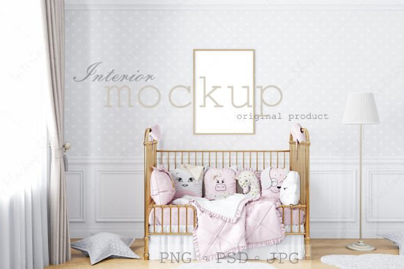 Download Frame Nursery Mockup - 144 - Nursery mockup Collection