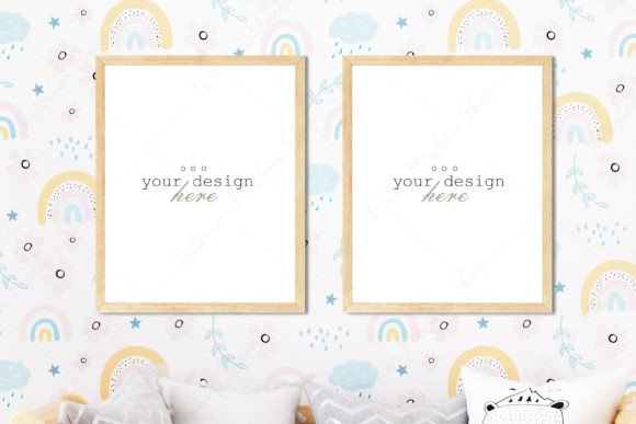 Download Nursery Mockup Frame - Nursery mockup Collection