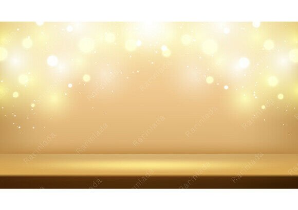 Download Empty Golden Studio Stage Festive - Empty Collection